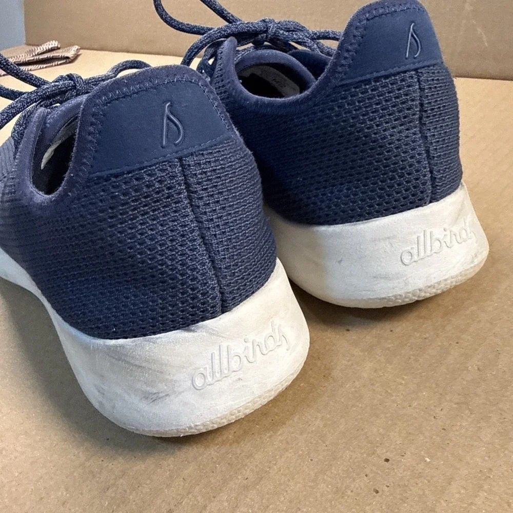 Allbirds Mens Blue, Tree Runners Shoes Sneakers Size‎ 12 Comfort
